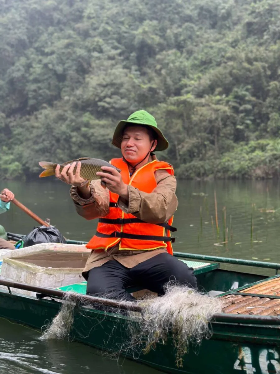Fish biodiversity assessment in Trang An