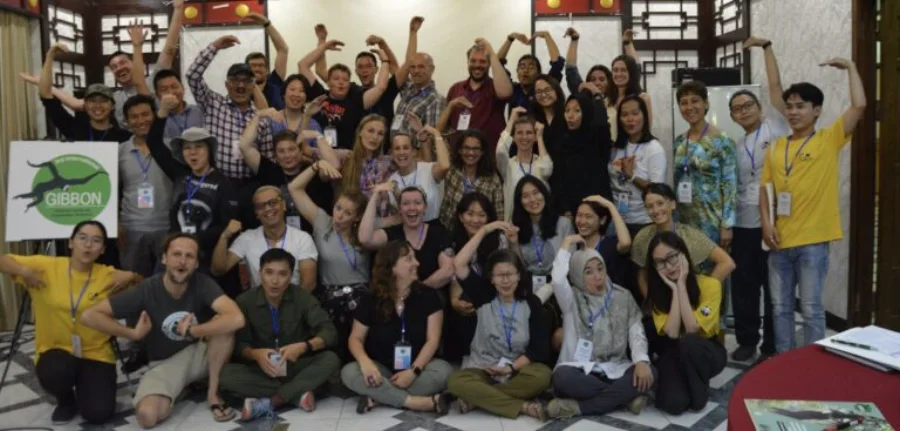 Gibbon Husbandry conference group photo